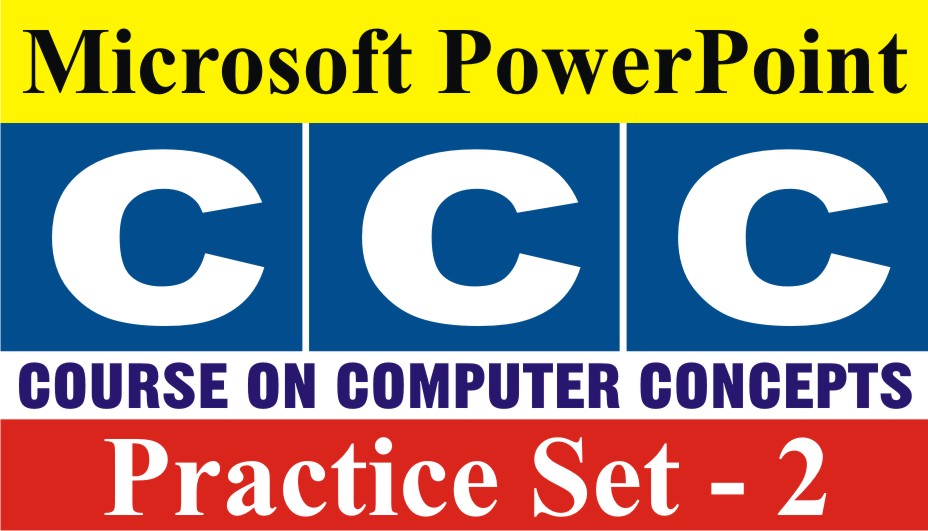 50 MCQ of MS PowerPoint